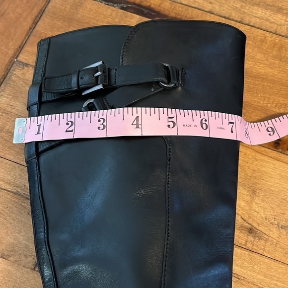 ECCO black leather boots, size 38 EU, in very good condition - Picture 7 of 8